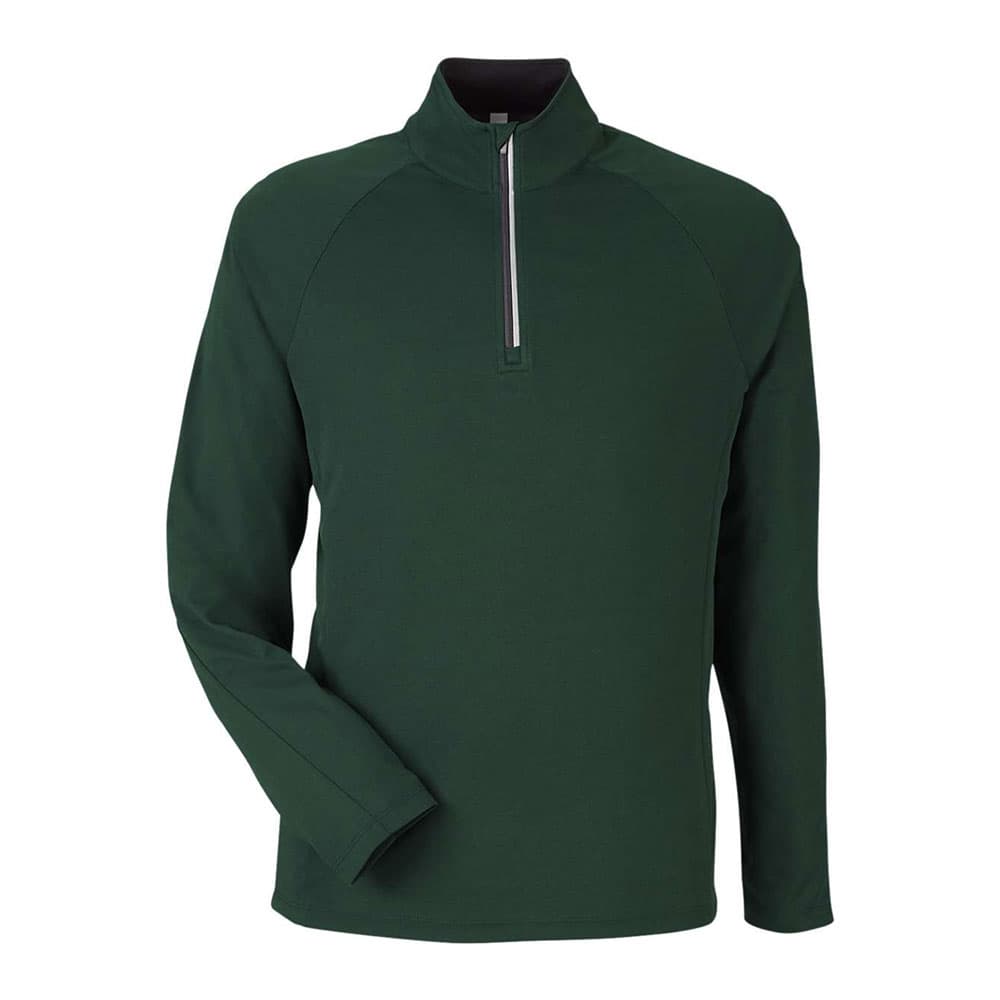 CUSTOM CORE365 MENS ORIGIN PERFORMANCE PIQUE QUARTER-ZIP PULLOVER